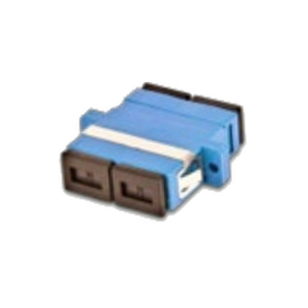 Triotronik Lightwin LWL Kupplung Duplex SC-SC, Singlemode, plastik, blau SC 1pc(s) Blue fiber optic adapter