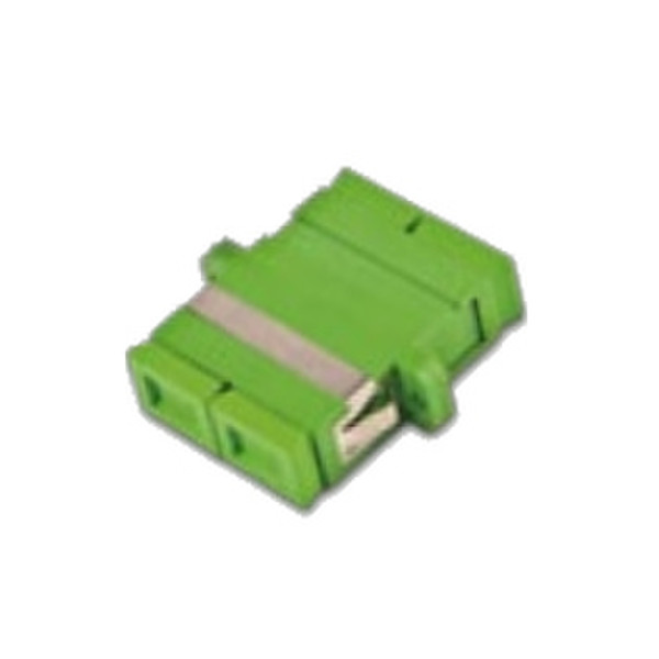 Triotronik Lightwin LWL Kupplung Duplex SC-SC, APC, Singlemode, plastik, grDCn SC 1pc(s) Green fiber optic adapter