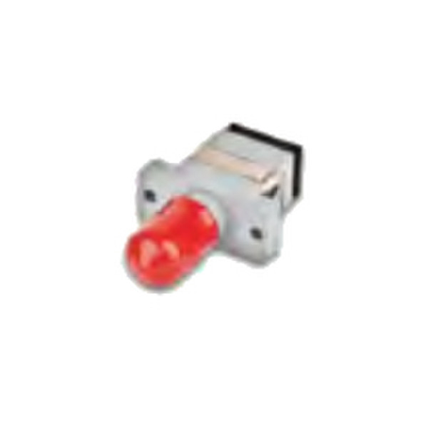 Triotronik Lightwin LWL Kupplung Simplex SC-ST, Multimode, plastik SC/ST 1pc(s) Grey,Red fiber optic adapter