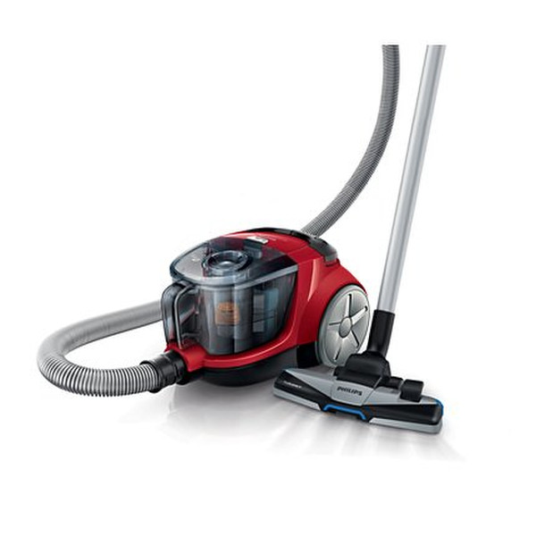 Philips FC9323/09OP Cylinder vacuum 1.5L B Black,Grey,Red vacuum