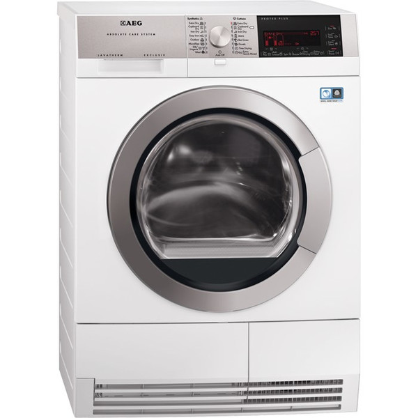 AEG T97689IH3 freestanding Front-load 8kg A+++ White