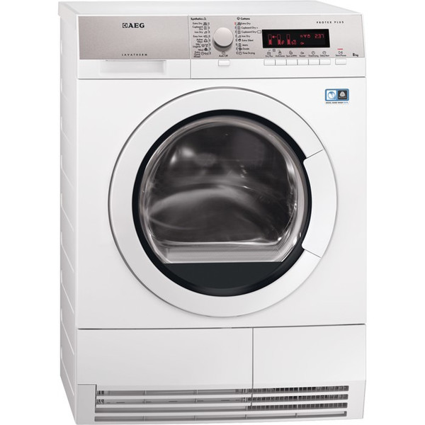 AEG T86580IH3 freestanding Front-load 8kg A++ White