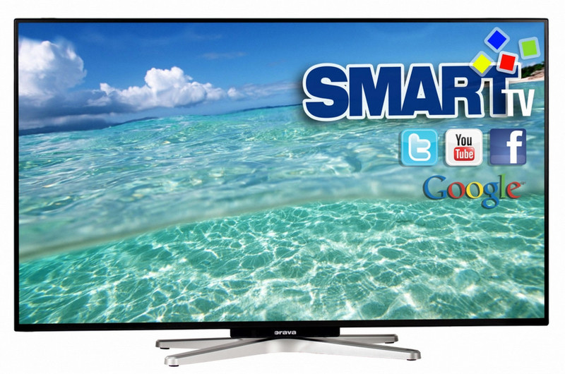 Orava LT-1084 B95B 42Zoll Full HD Smart-TV WLAN Schwarz, Silber LED-Fernseher