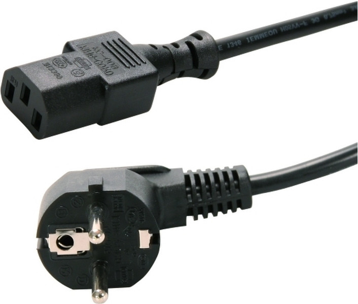 3D Systems 273951-00 Power plug type F C13 coupler Black power cable