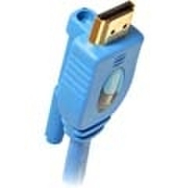 Gefen CAB-HDMI-LCK-RP-15MM 4.57м HDMI HDMI Синий HDMI кабель