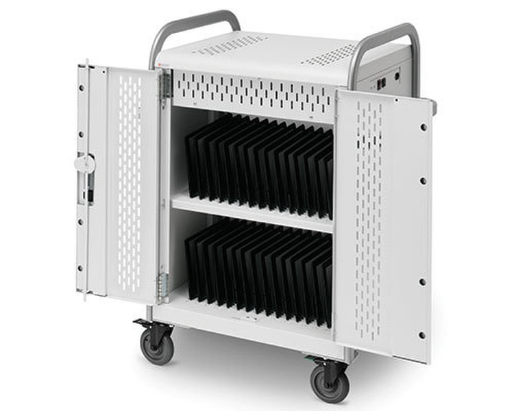 Bretford MDMTAB36-90D Portable device management cart Алюминиевый тележки / шкаф управления портативными устройствами