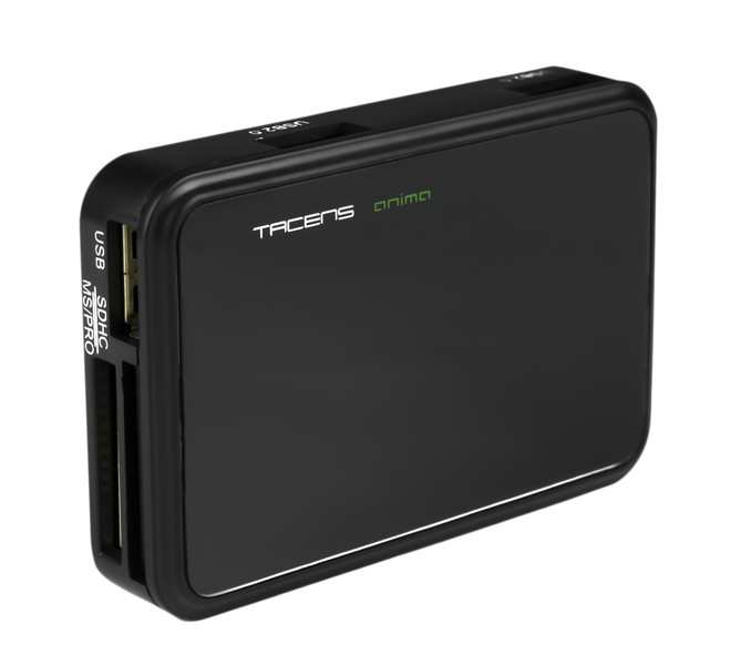 Tacens Anima ACRM3 USB 2.0 Черный устройство для чтения карт флэш-памяти