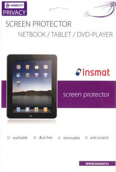 Insmat 860-5040 9.7" Tablets Frameless display privacy filter защитный фильтр для дисплеев