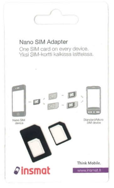 Insmat 860-6550 SIM card adapter SIM-/Memory-Card-Adapter