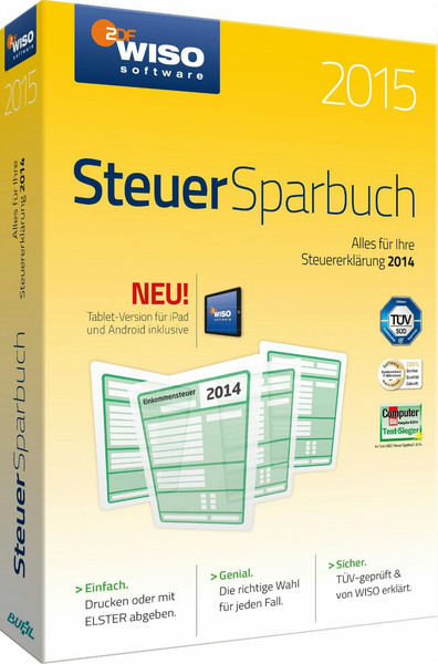 Buhl Data Service WISO Steuer-Sparbuch 2015