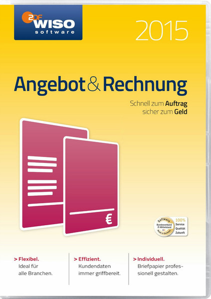 Buhl Data Service WISO Angebot & Rechnung 2015