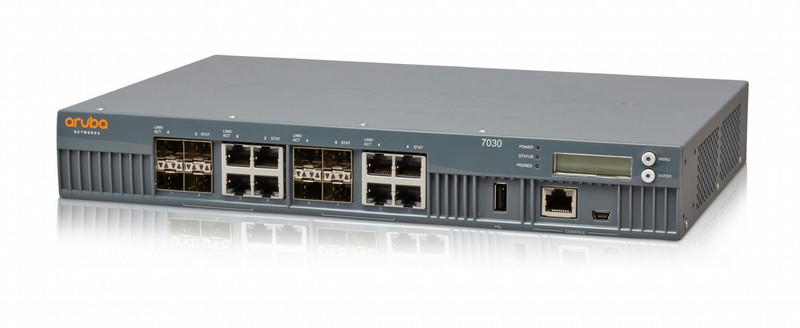 Aruba, a Hewlett Packard Enterprise company 7030 10,100,1000Mbit/s Gateway/Controller