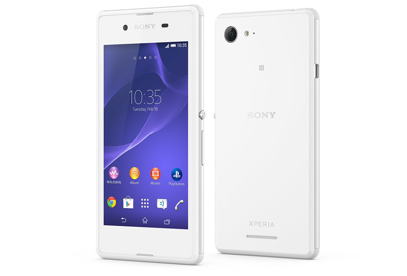 Sony Xperia E3 white 4G 4GB Weiß