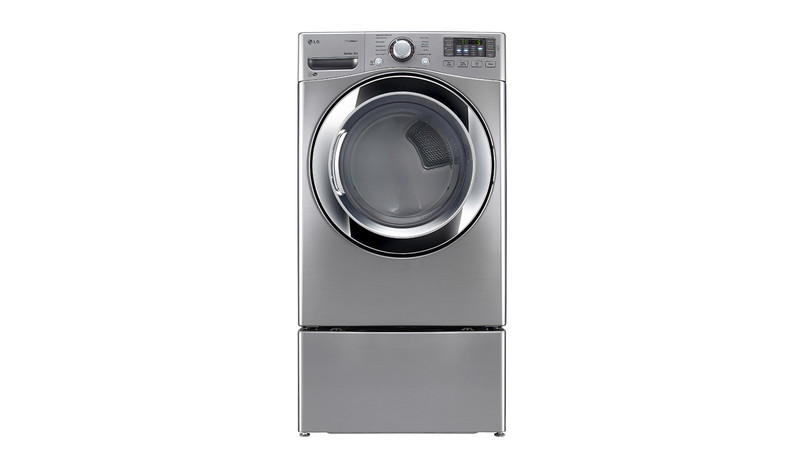 LG DLEX3370V Freestanding Front-load 10.2kg Graphite tumble dryer