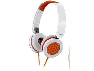 Panasonic RP-HXS200M-D Head-band Binaural Wired Orange mobile headset