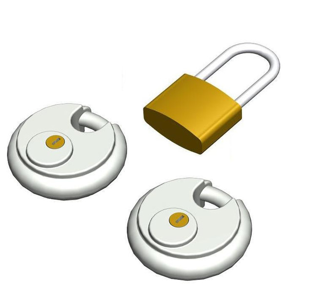 SmartMetals 000.3200 padlock