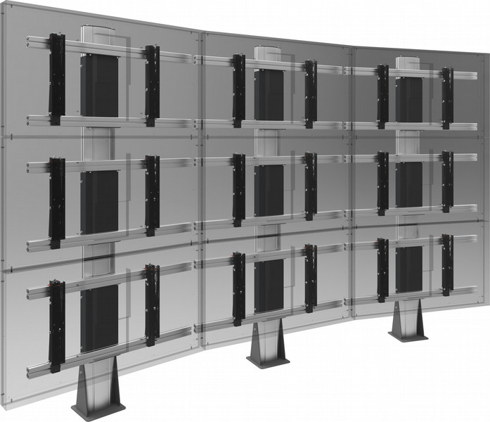 SmartMetals VW2 flat panel floorstand