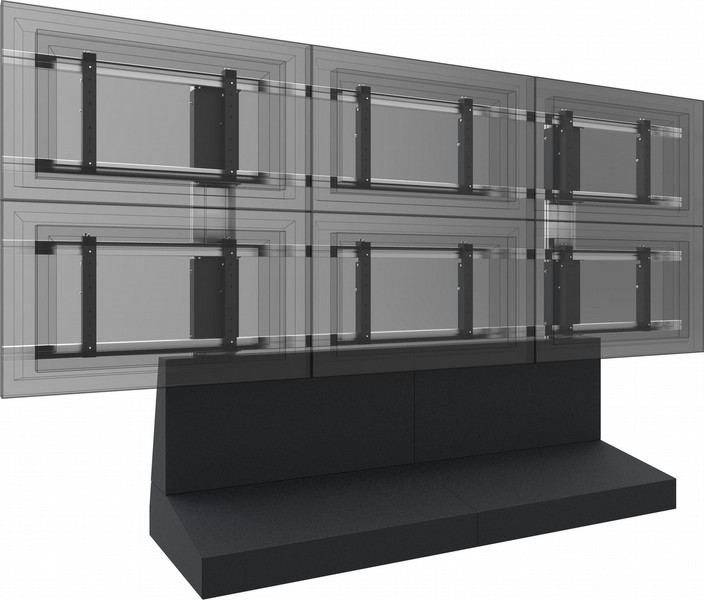 SmartMetals VW6 flat panel floorstand