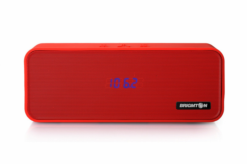 Brigmton BAMP-700-R Stereo 9W Rectangle Red