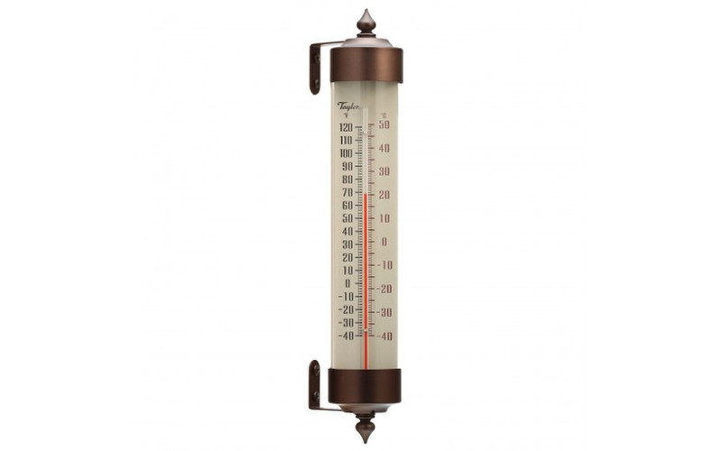 Taylor 482BZ Innen/Außen Liquid environment thermometer Bronze Außenthermometer