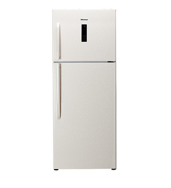 Hisense RT533N4DY11 freestanding 305L 95L A+ Sand fridge-freezer