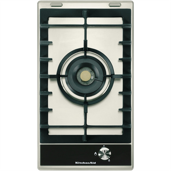 KitchenAid KHDG 3010 Eingebaut Gas Schwarz, Edelstahl Kochfeld