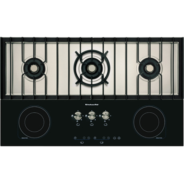 KitchenAid KHMF 9010/I built-in Combi Black,Stainless steel hob