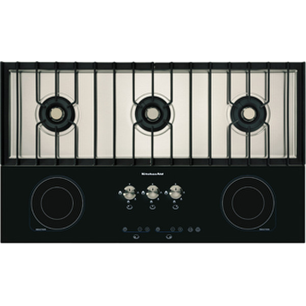 KitchenAid KHMS 9010/I built-in Combi Black,Stainless steel hob