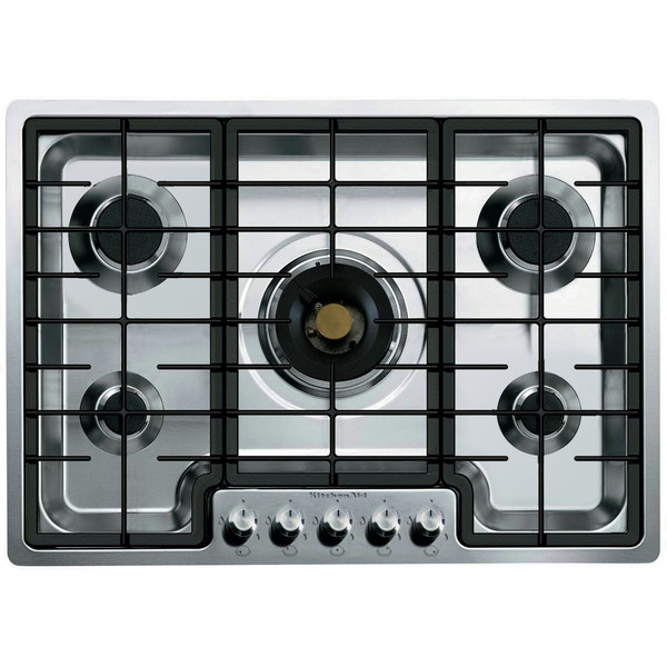 KitchenAid KHPF 7520/I built-in Gas Stainless steel hob