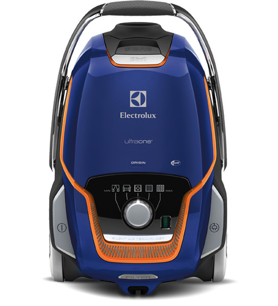 Electrolux ZUOORIGINDB Zylinder-Vakuum 5l 1250W Schwarz, Blau, Edelstahl Staubsauger