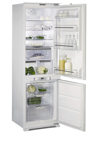KitchenAid KRCB 6026 freestanding A+ White fridge-freezer