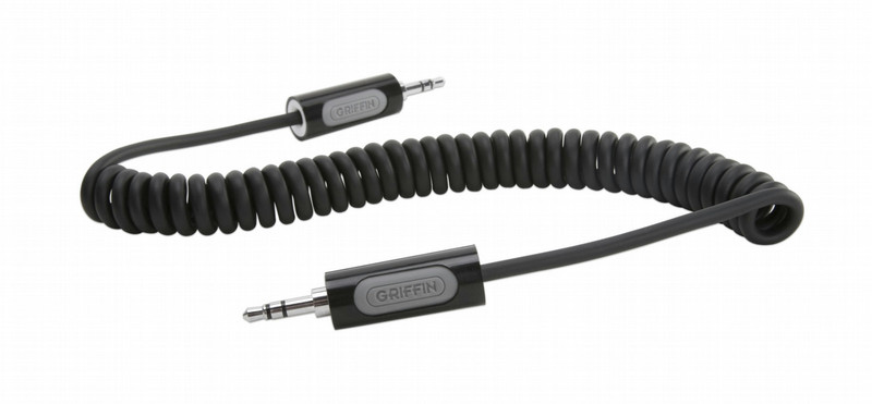 Griffin GC17055-2 1.8m 3.5mm 3.5mm Black audio cable