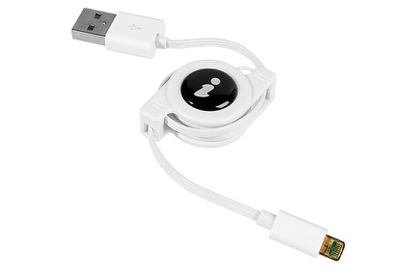 Tracer TRAKBK43615 1.8м USB A Lightning Белый кабель USB