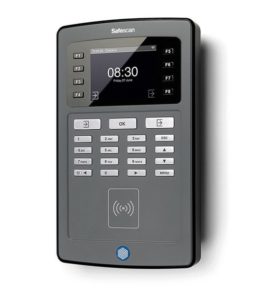 Safescan TA-8015 Basic access control reader Черный