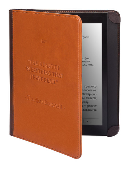 Pocketbook PBPUC-840-BR 8Zoll Blatt Braun E-Book-Reader-Schutzhülle