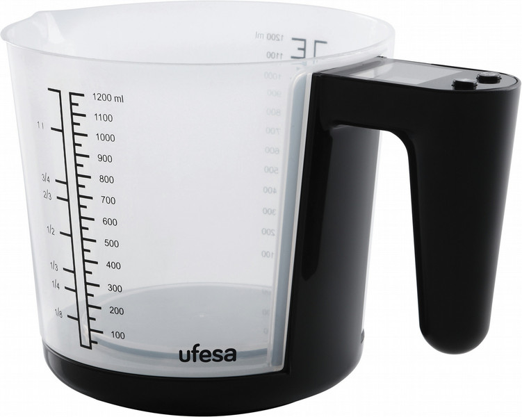 Ufesa BC1400 Electronic kitchen scale Черный кухонные весы