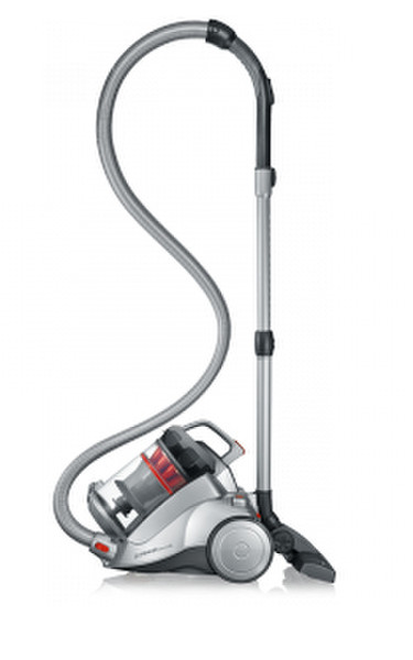Severin S'powers nonstopXL Cylinder vacuum 1.8L 950W C Red,Silver