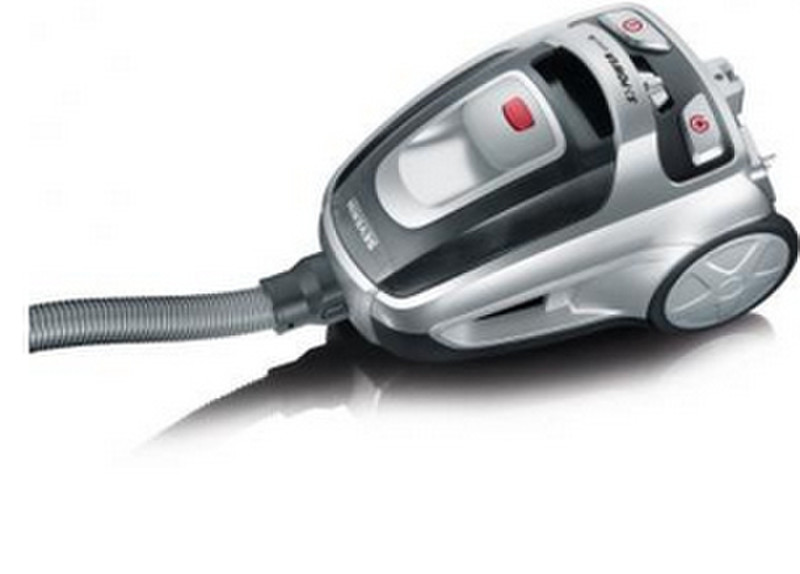 Severin S‘POWER extremXL Cylinder vacuum 2.5L 950W B Red,Silver