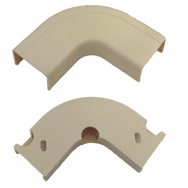 CableWholesale 31R2-001IV Elbow cable tray Ivory
