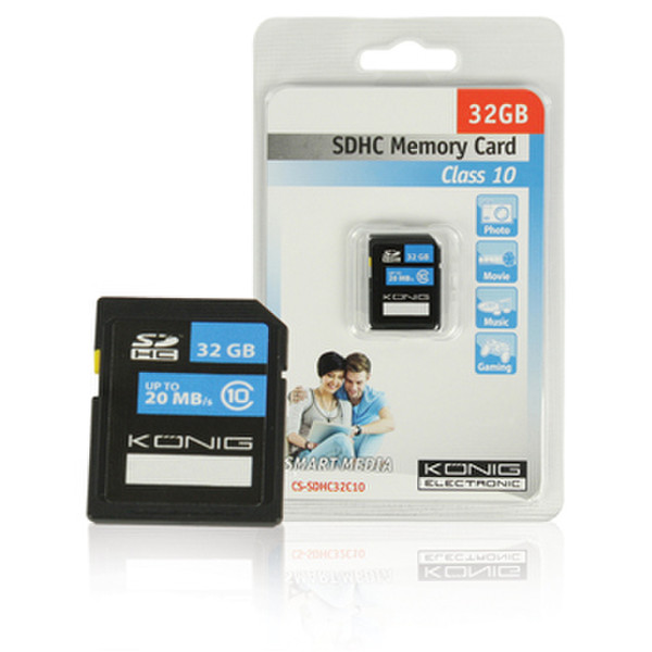 König 32GB SDHC 8ГБ SDHC Class 10 карта памяти