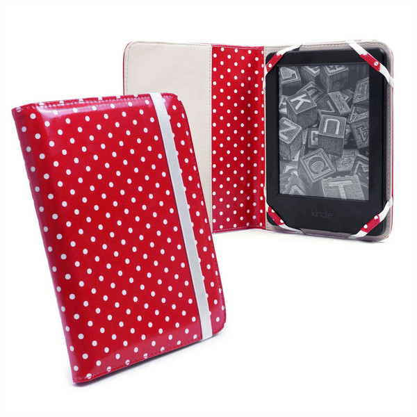 Tuff-Luv C2_40_5055261870348 Folio Red e-book reader case