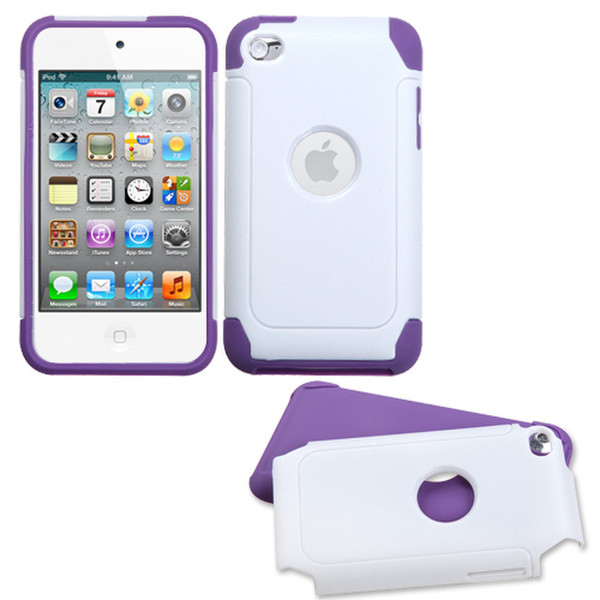 MYBAT IPTCH4HPCFSSO608NP Cover case Пурпурный, Белый чехол для MP3/MP4-плееров