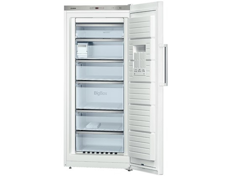 Bosch GSN51AW41 freestanding Upright 286L A+++ Stainless steel,White freezer