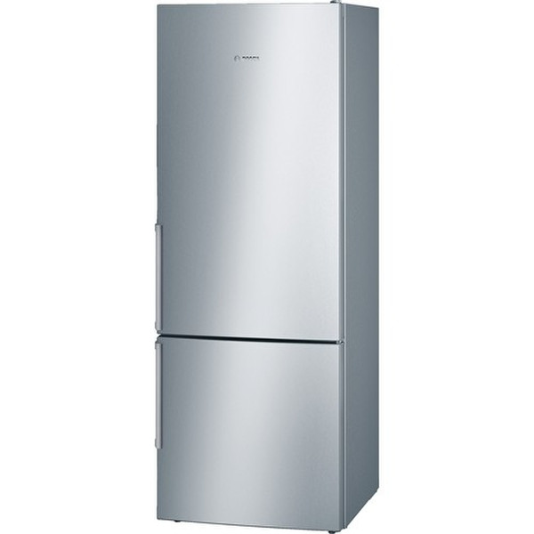 Bosch KGE58BI40 freestanding 496L 118L A+++ Chrome,Metallic fridge-freezer