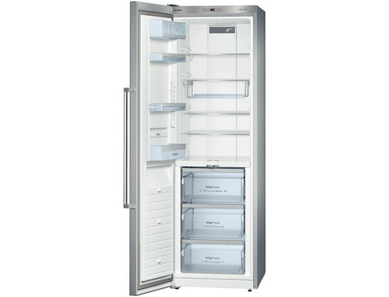 Bosch KSF36PI40 freestanding 300L A+++ Metallic refrigerator