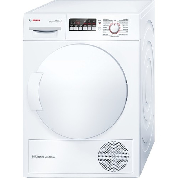 Bosch Serie 4 WTW85200 freestanding Front-load 8kg A++ White tumble dryer