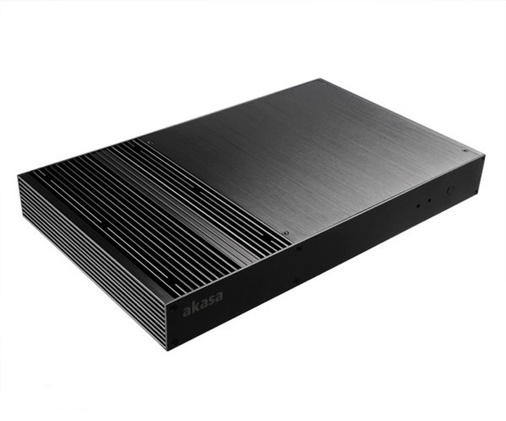 Akasa AK-ITX09M-BK Desktop Black computer case