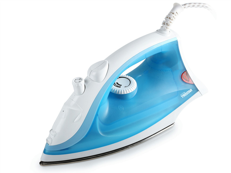 Tristar ST-8137 Dry & Steam iron Stainless Steel soleplate 2000W Blue,White iron