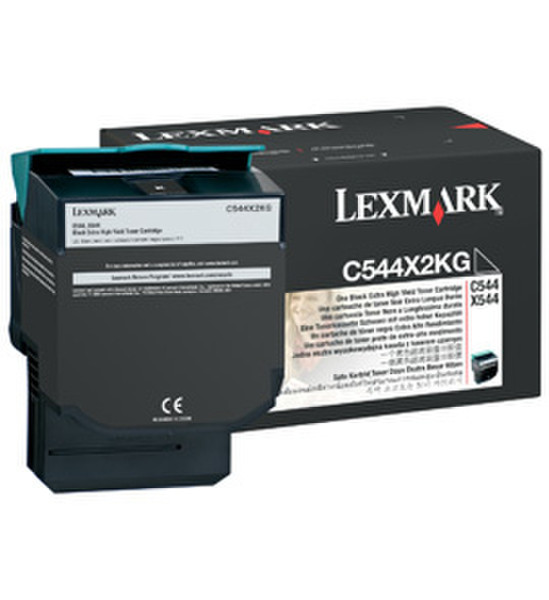 Lexmark C544X2KG Laser cartridge 6000pages Black laser toner & cartridge