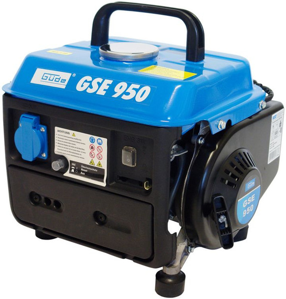 Guede GSE 950 650W 4L Black,Blue engine-generator